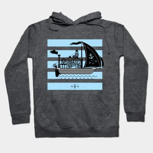 Fishing boat Hoodie